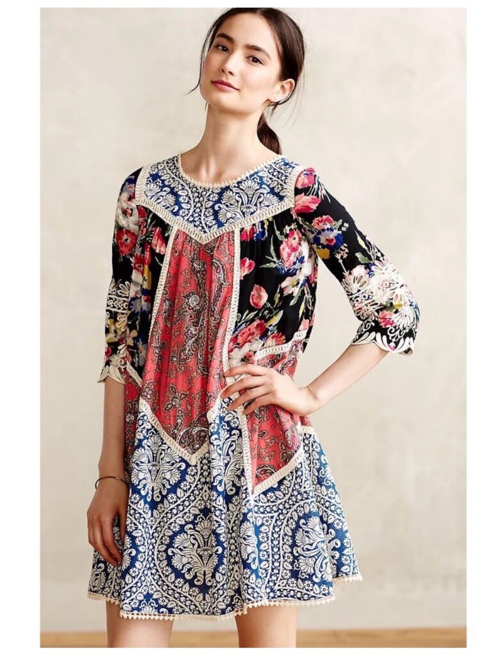 Anthropologie Inez Swing Dress